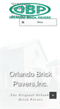 Mobile Screenshot of orlandobrickpavers.com